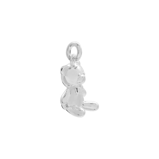 Charm osito en plata de ley