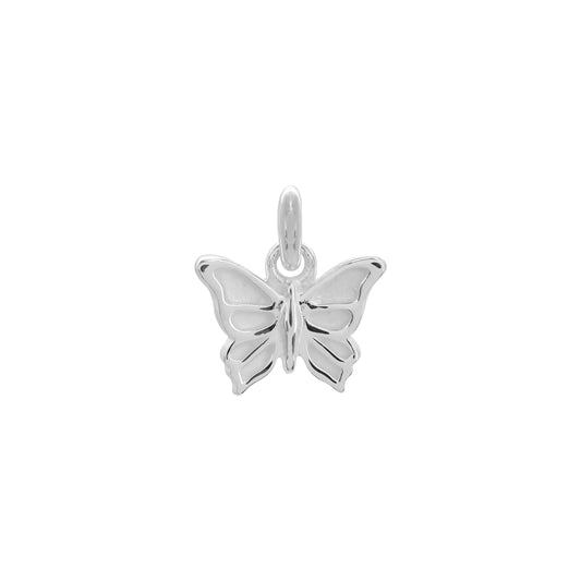 Charm mariposa en plata de ley