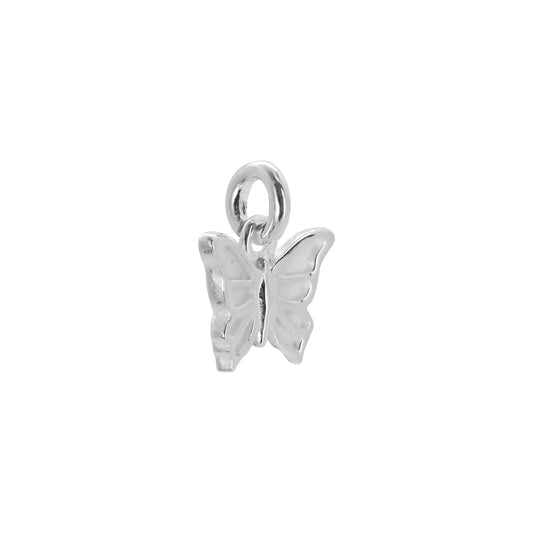 Charm mariposa en plata de ley