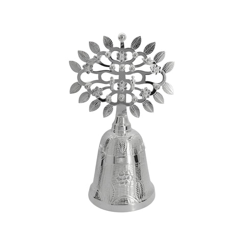 Campana árbol de la vida en baño de plata